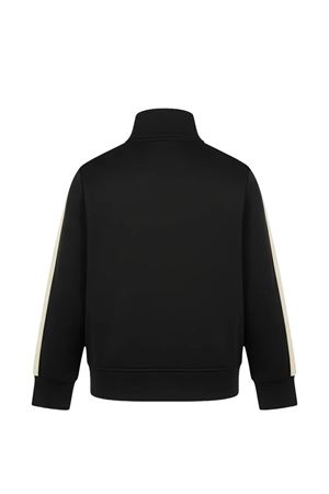 felpa con zip nera PALM ANGELS KIDS | PGBD002S26FAB001110